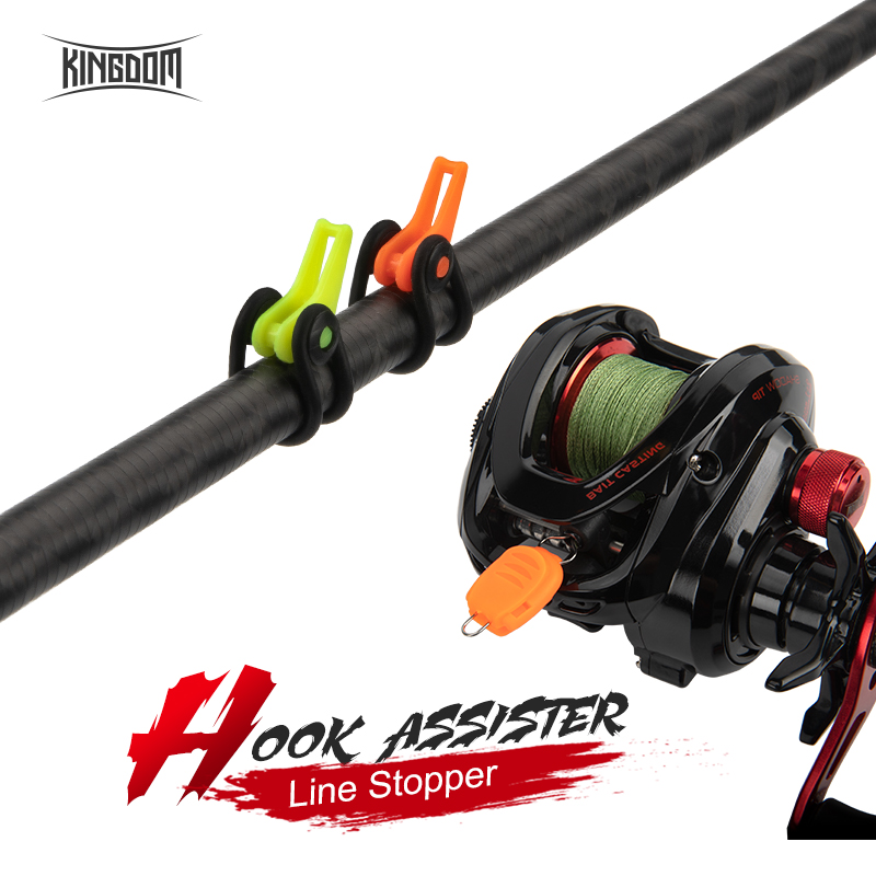 Fishing Line Spool - Kingdom อุปกรณ์ตกปลา Hook Holder Keeper Jig