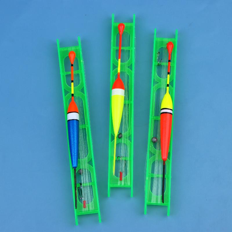 Monofilament Line - ชุดสายลอยน้ำตื้น 10 ชิ้น สายตกปลาแบบลอย ตะขอเบ็ดตกปลา อุปกรณ์เสริมสำหรับคันเบ็ดมือใหม่