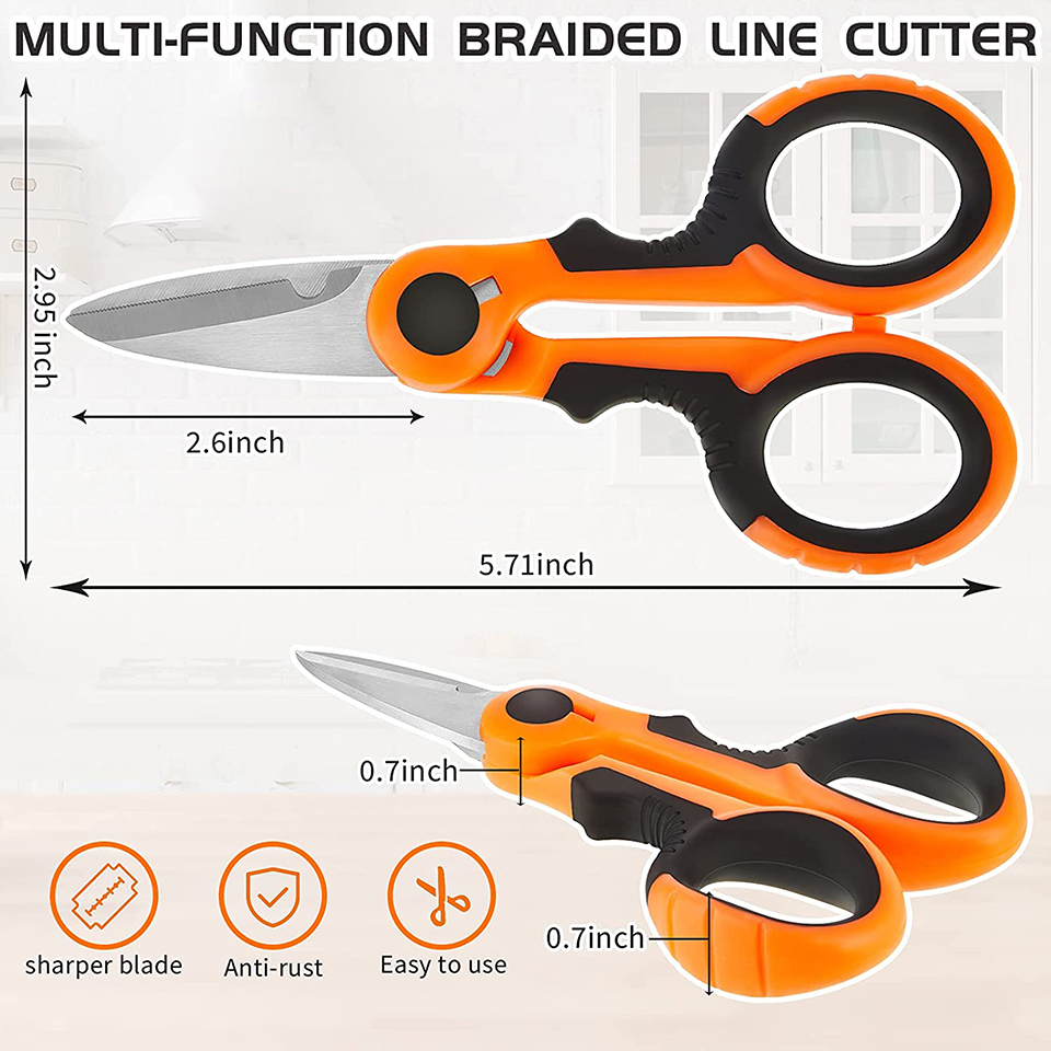 เดินปลาญี่ปุ่น420สแตนเลสถักเอ็ - Fishing Line Cutter บทวิจารณ์และราคา