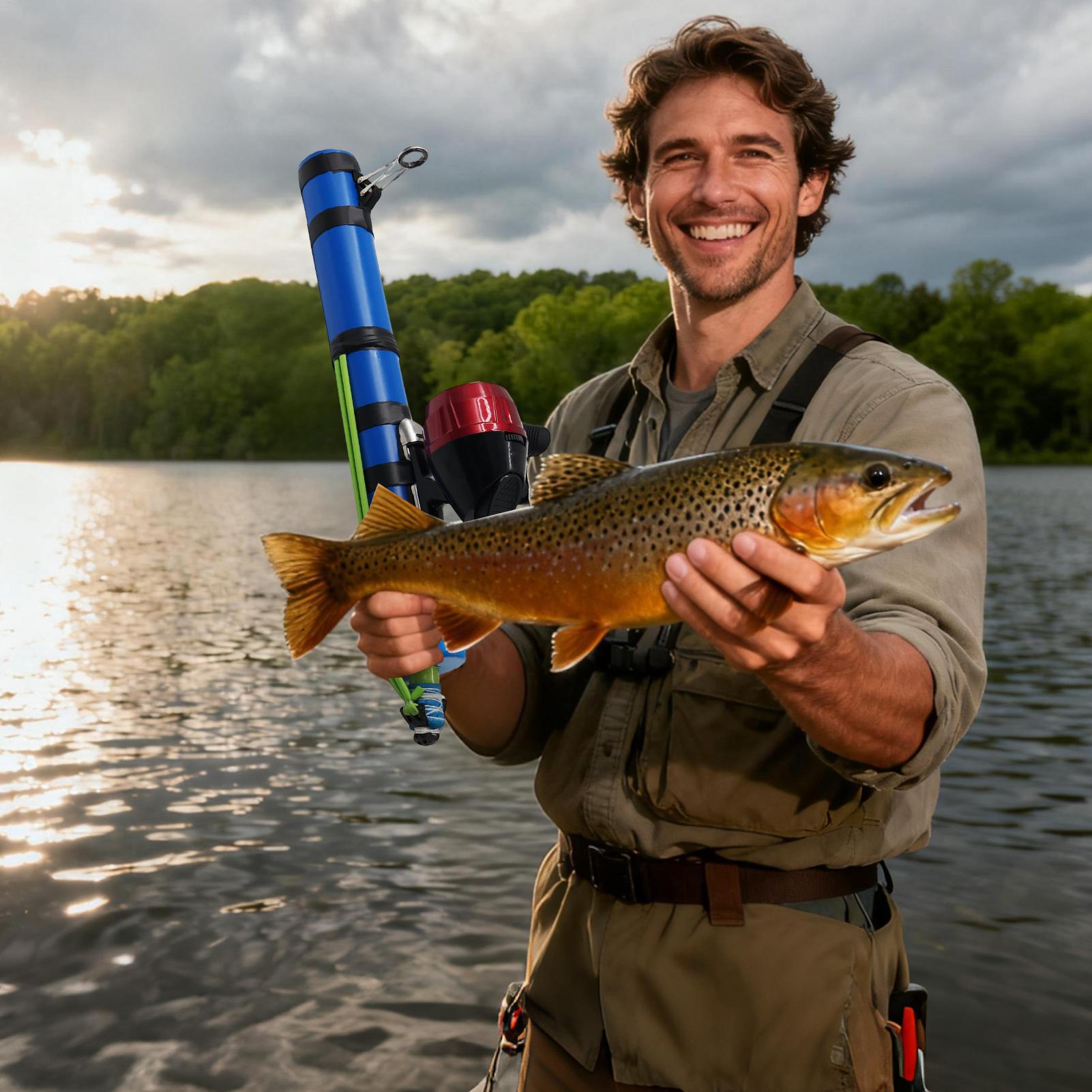 คันเบ็ดแบบหนังสติ๊ก ดีไซน์กะทั - Fishing Line Spool บทวิจารณ์และราคา