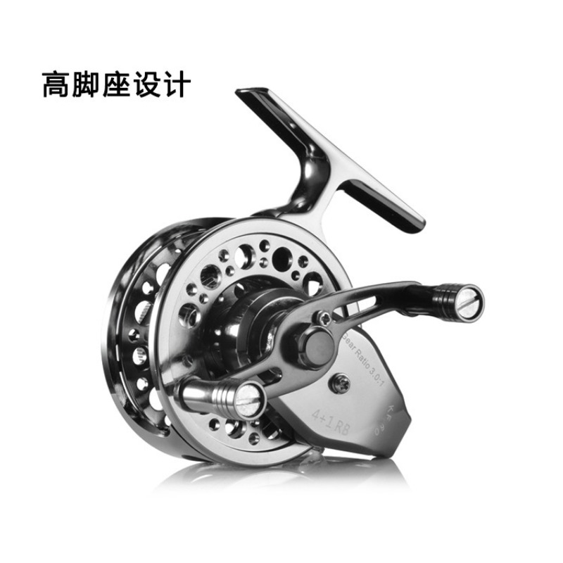 รอกตกปลาหน้าโลหะน้ำหนักเบา ฐาน - Ice Fishing Line บทวิจารณ์และราคา