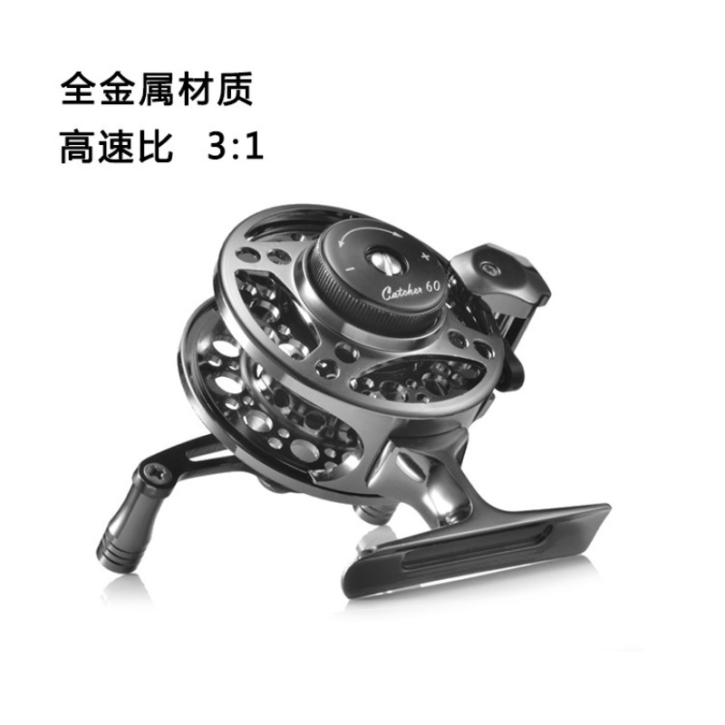 รอกตกปลาหน้าโลหะน้ำหนักเบา ฐาน - Ice Fishing Line บทวิจารณ์และราคา