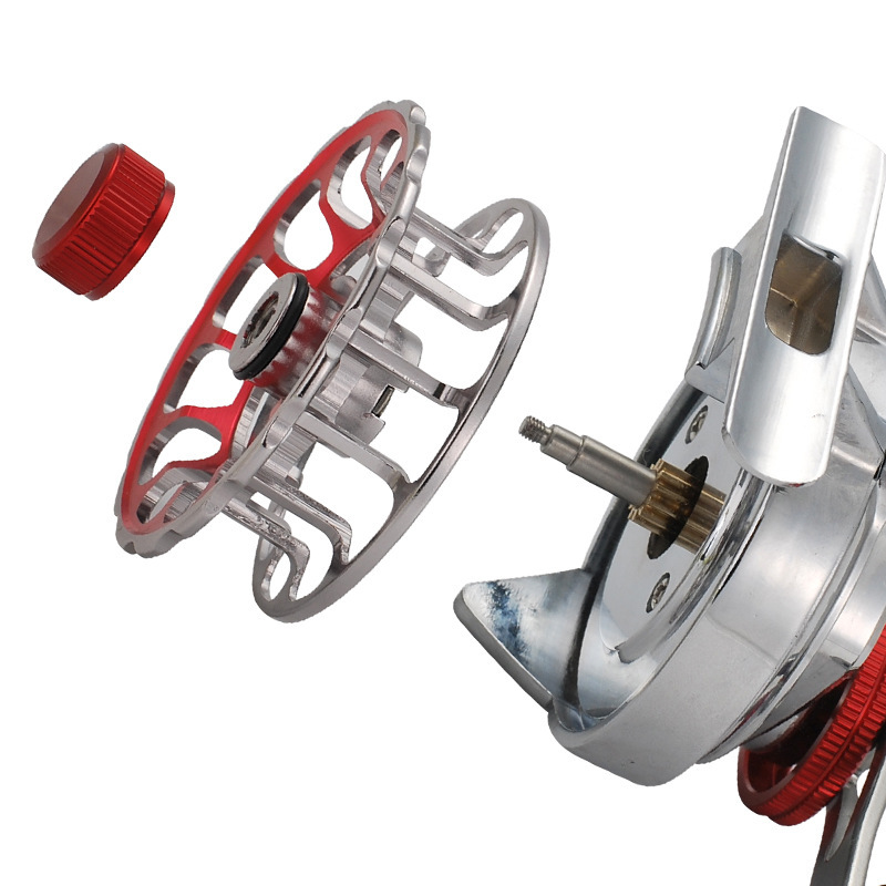 รอกตกปลาแบบโลหะเต็มตัวพร้อมระบ - Ice Fishing Line บทวิจารณ์และราคา