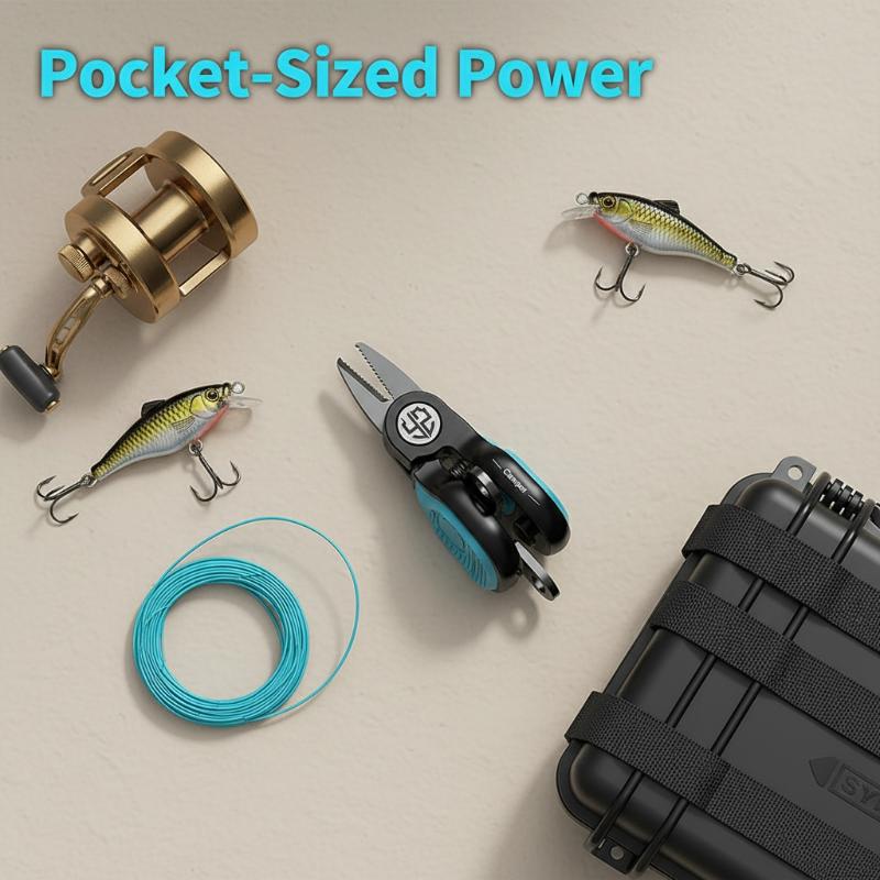 กรรไกรตัดสายเบ็ดสแตนเลสแบบพกพา - Fishing Line Cutter บทวิจารณ์และราคา