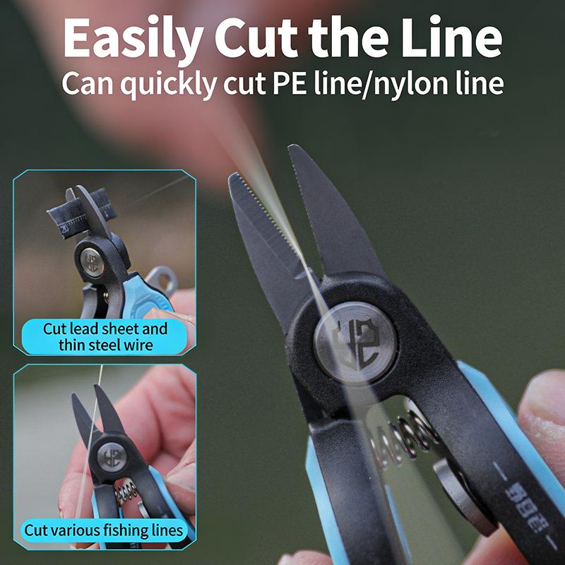 กรรไกรตัดสายเบ็ดสแตนเลสแบบพกพา - Fishing Line Cutter บทวิจารณ์และราคา