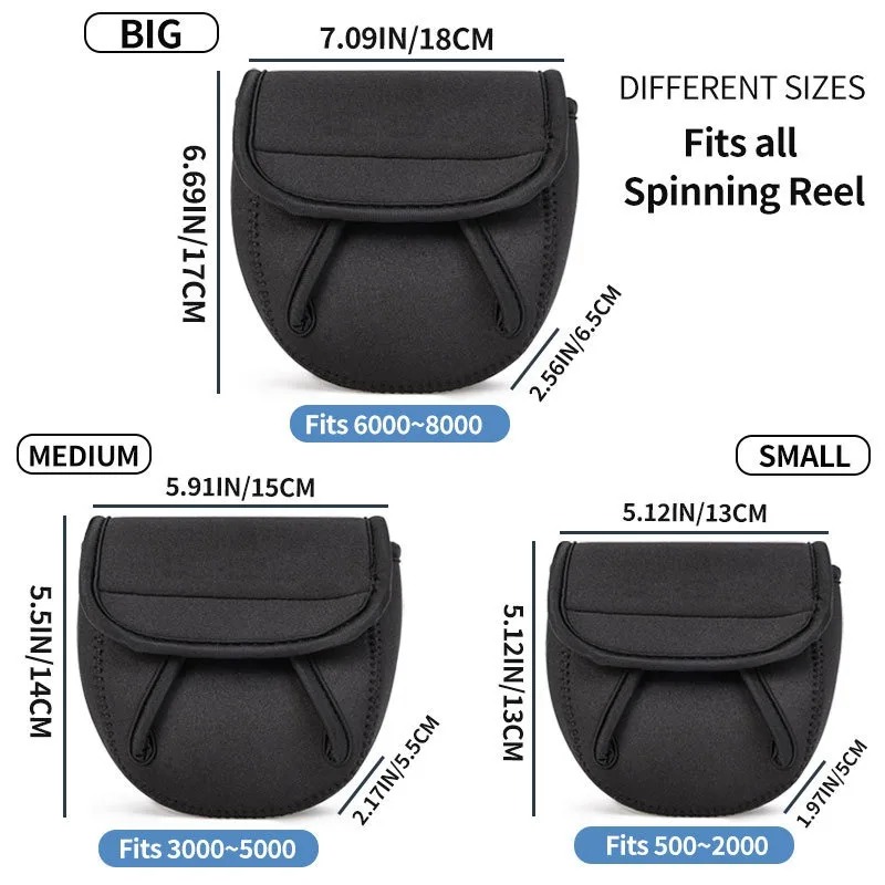 กระเป๋าป้องกันรอกตกปลา กระเป๋า - Fishing Line Spool บทวิจารณ์และราคา