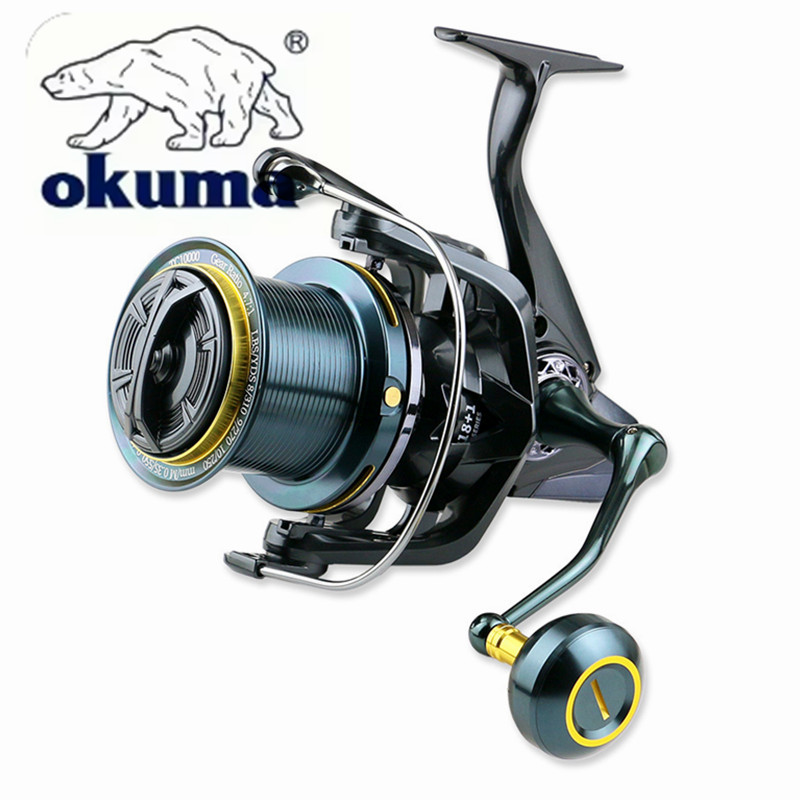 รอกตกปลา OKUMA รุ่น 9000-14000 - Daiwa Reel Bg บทวิจารณ์และราคา